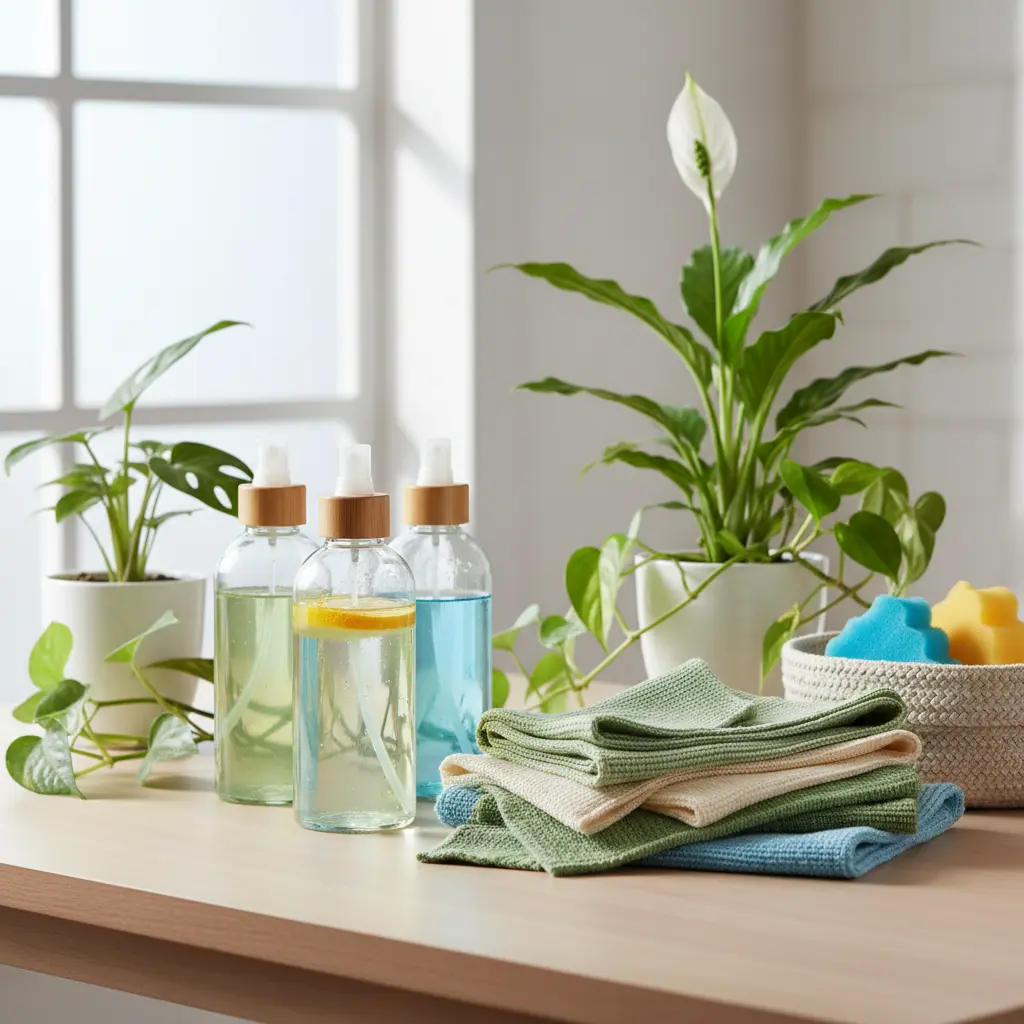 Umweltfreundliche Reinigungsmittel