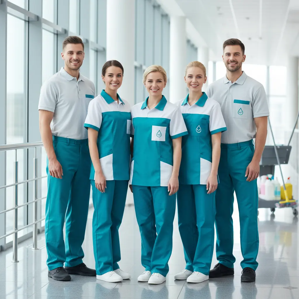 Team der SwissVia Reinigungskräfte